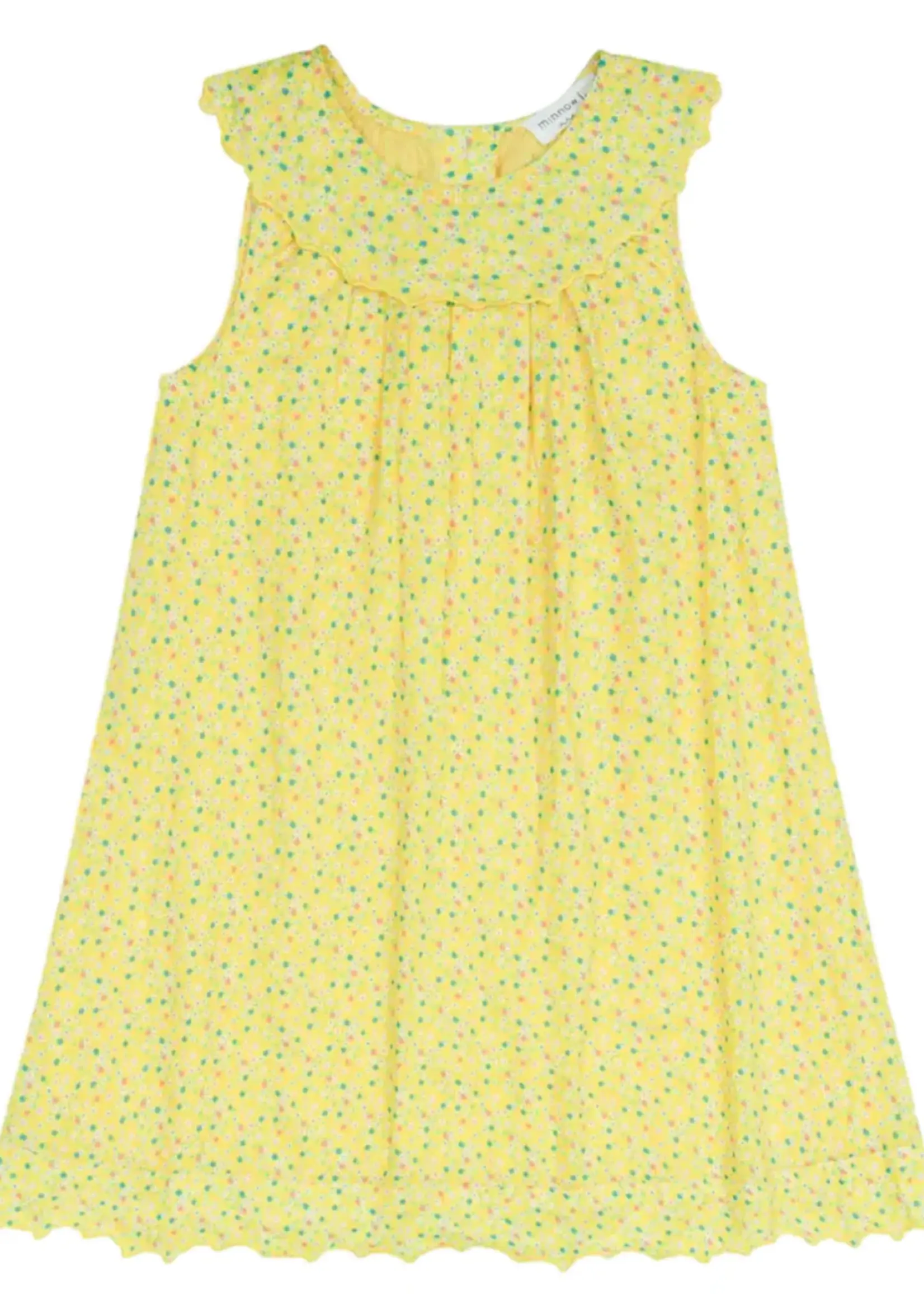 Minnow girls ruffle collar dress