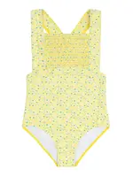 Minnow Girls Diamond smocked one piece