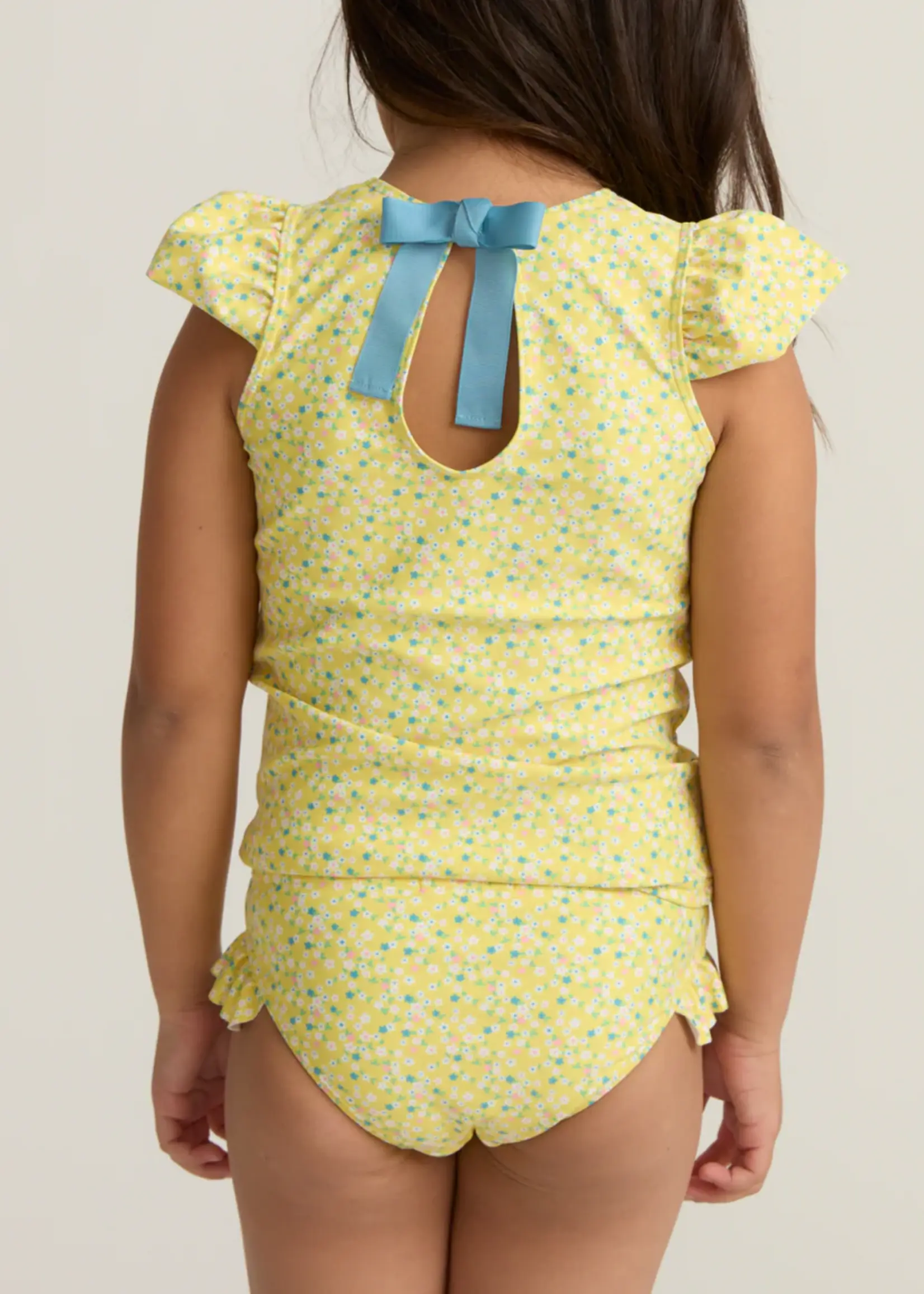 Minnow cap sleeve rashguard set