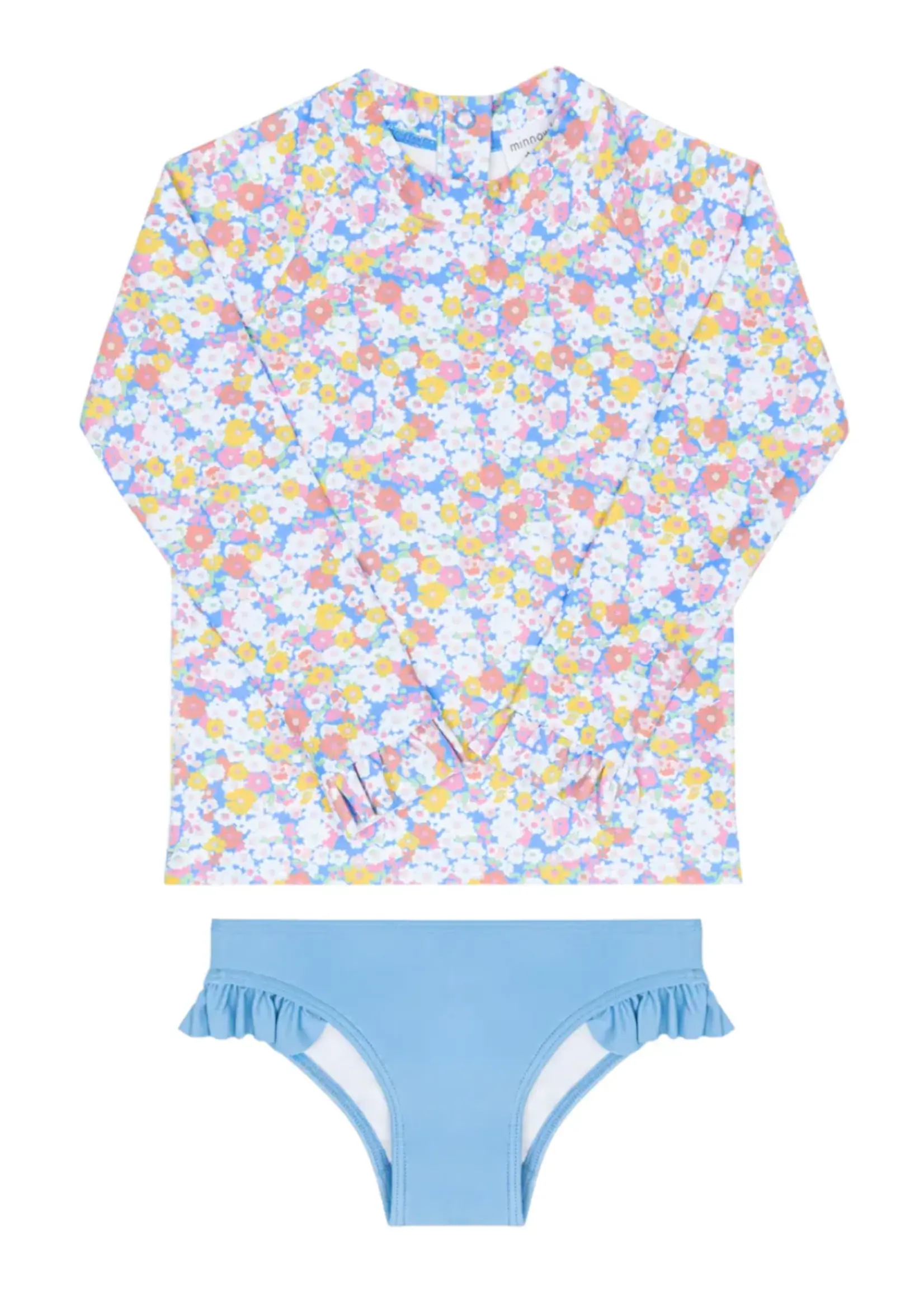 Minnow Girls Rashguard Set