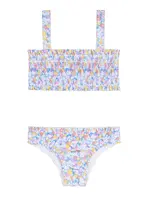 Minnow Girls smocked bikini