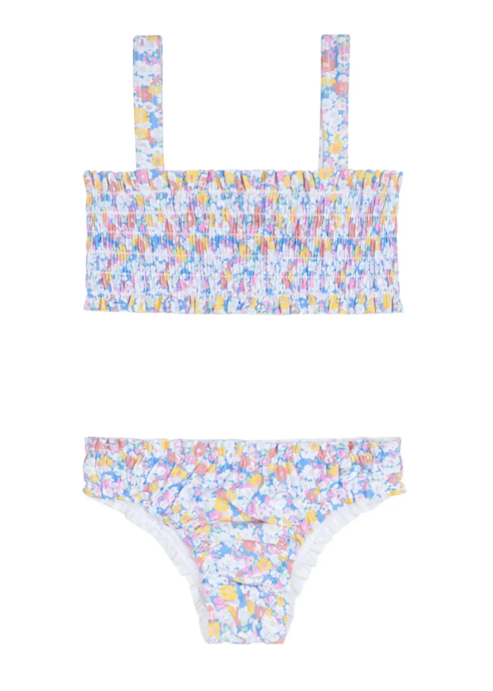 Minnow Girls smocked bikini