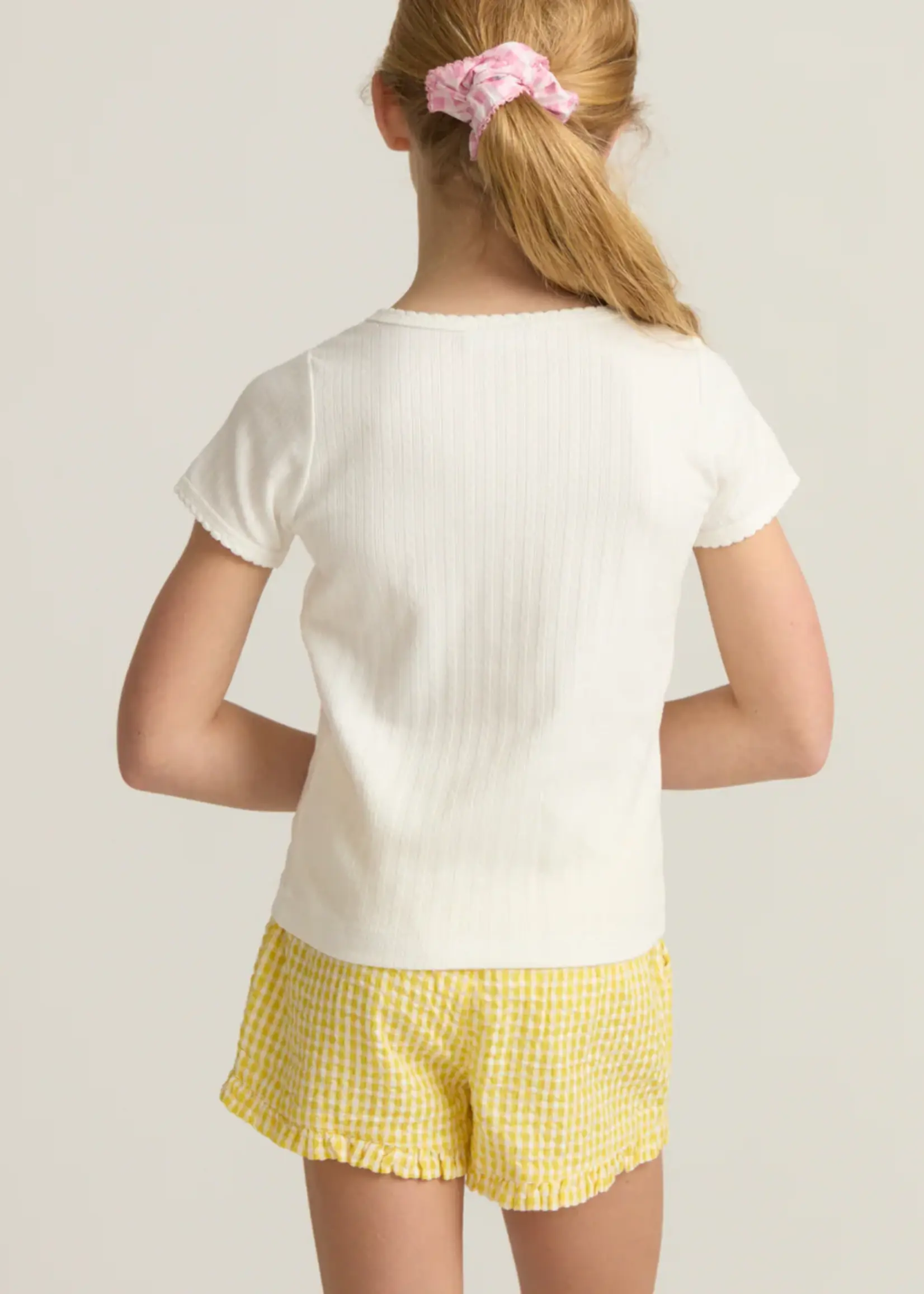 Minnow girls ruffle shorts