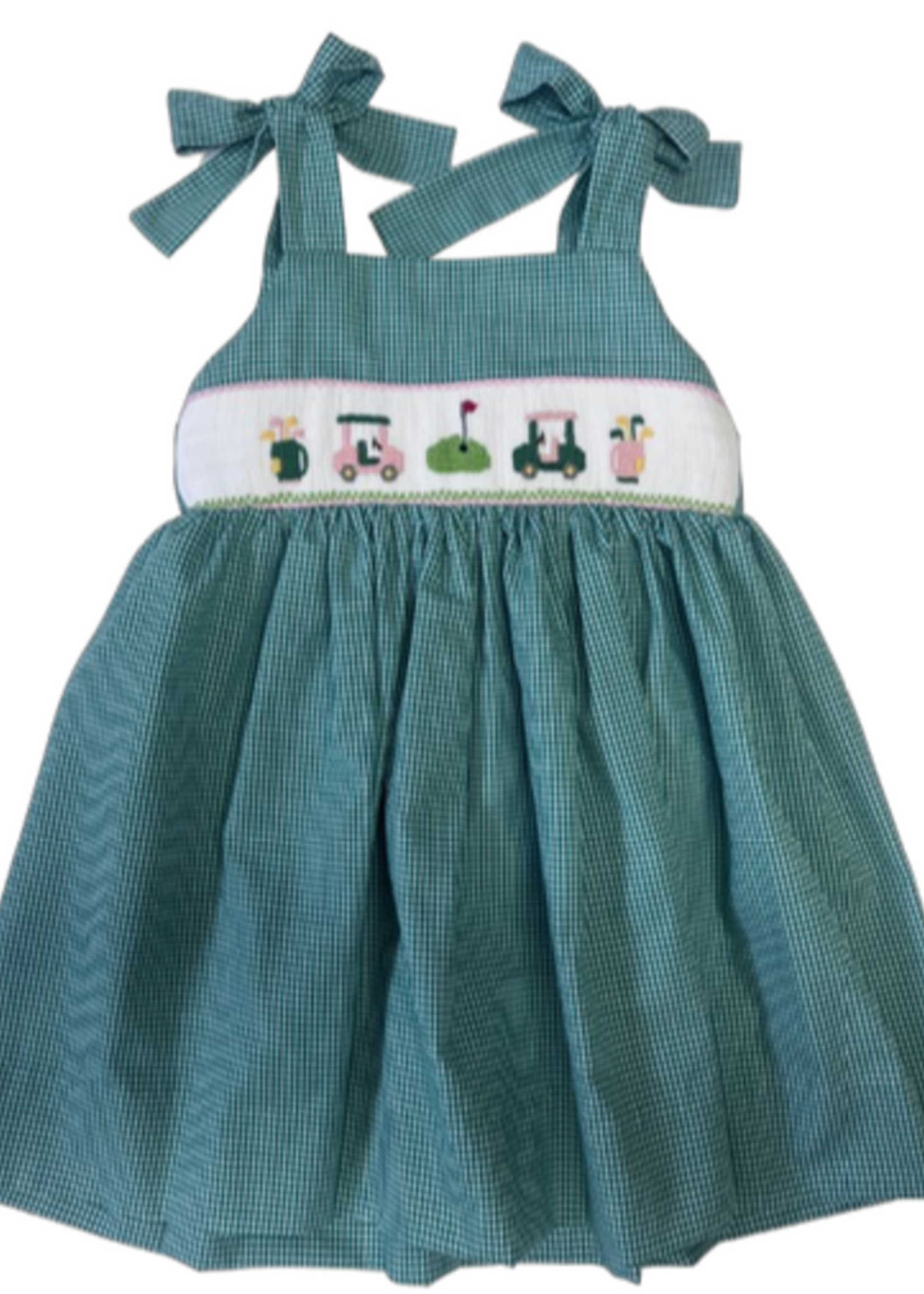 Lulu Bebe Golf Smocked Dress
