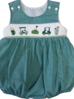 Lulu Bebe Golf Smocked Bubble