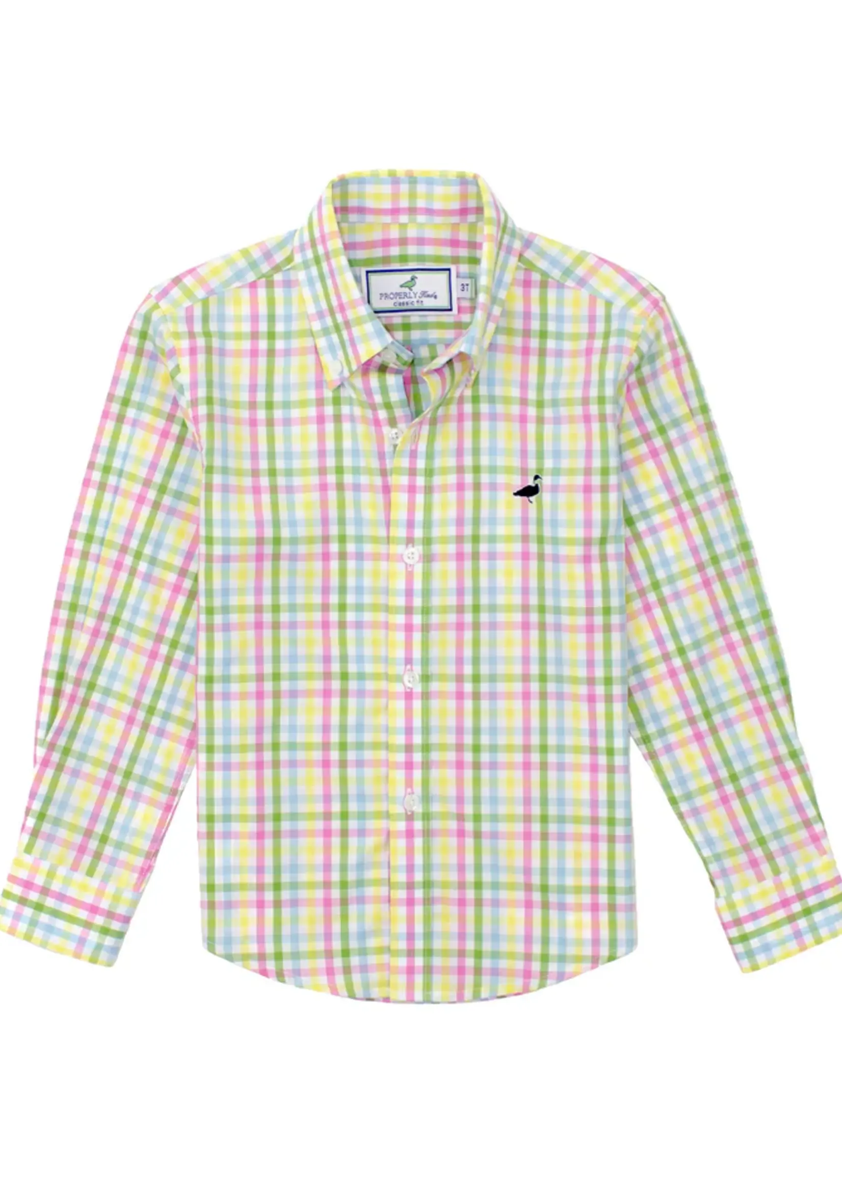Properly Tied Boys Seasonal Sportshirt