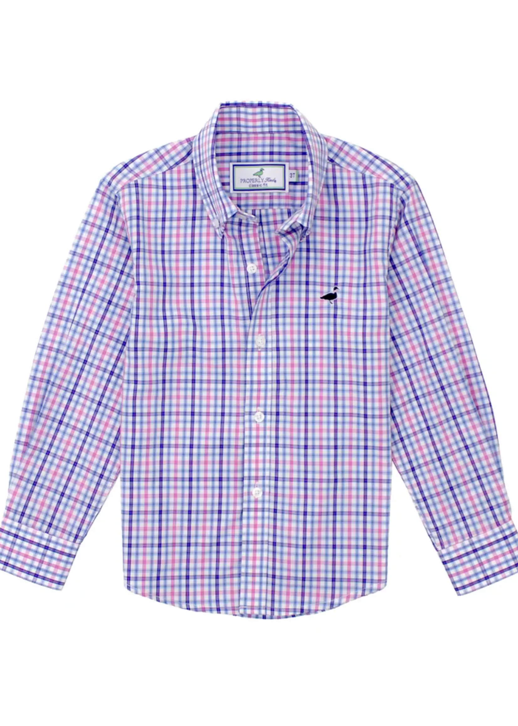 Properly Tied Boys Seasonal Sportshirt