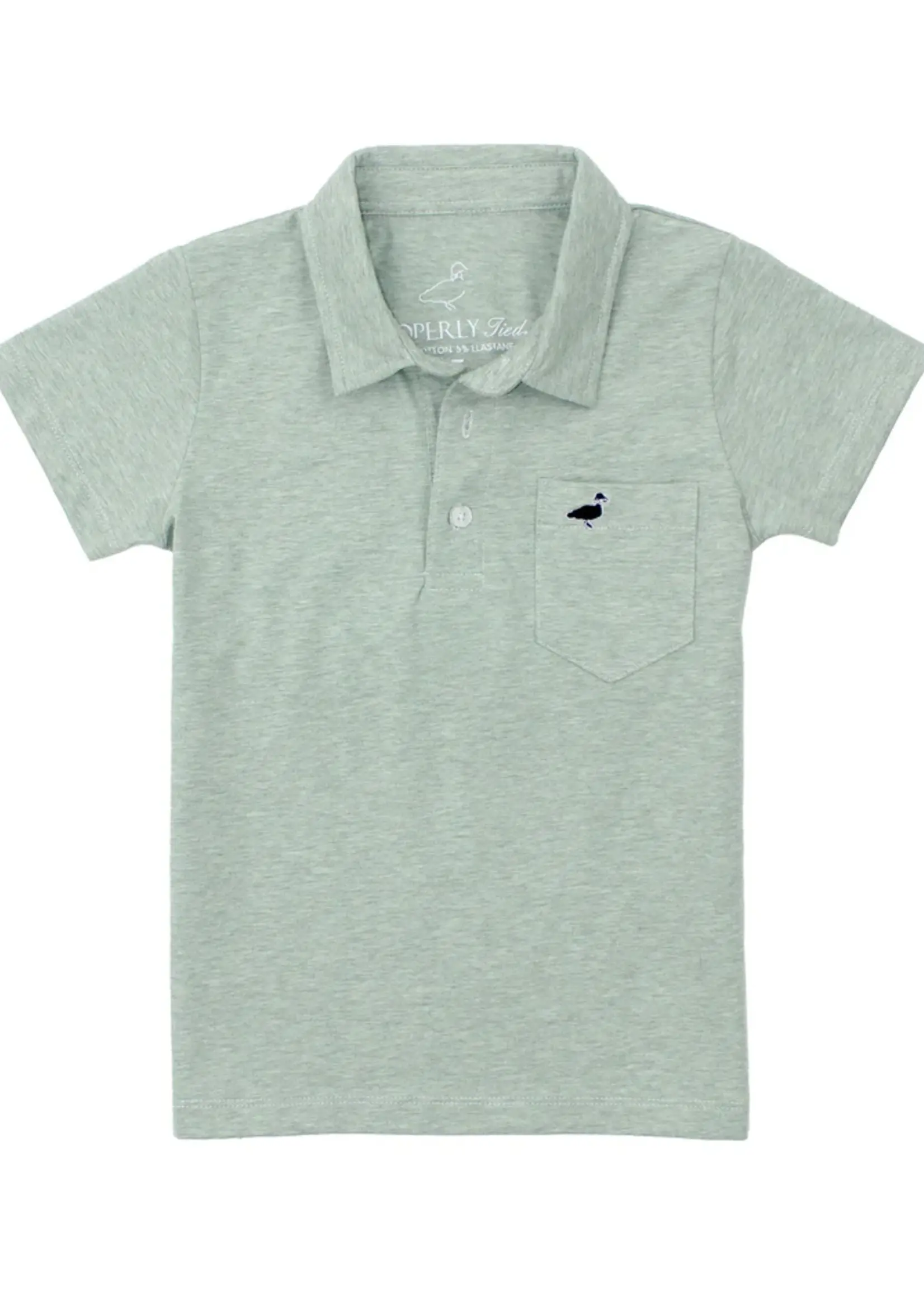 Properly Tied Boys Harrison Pocket Polo SS