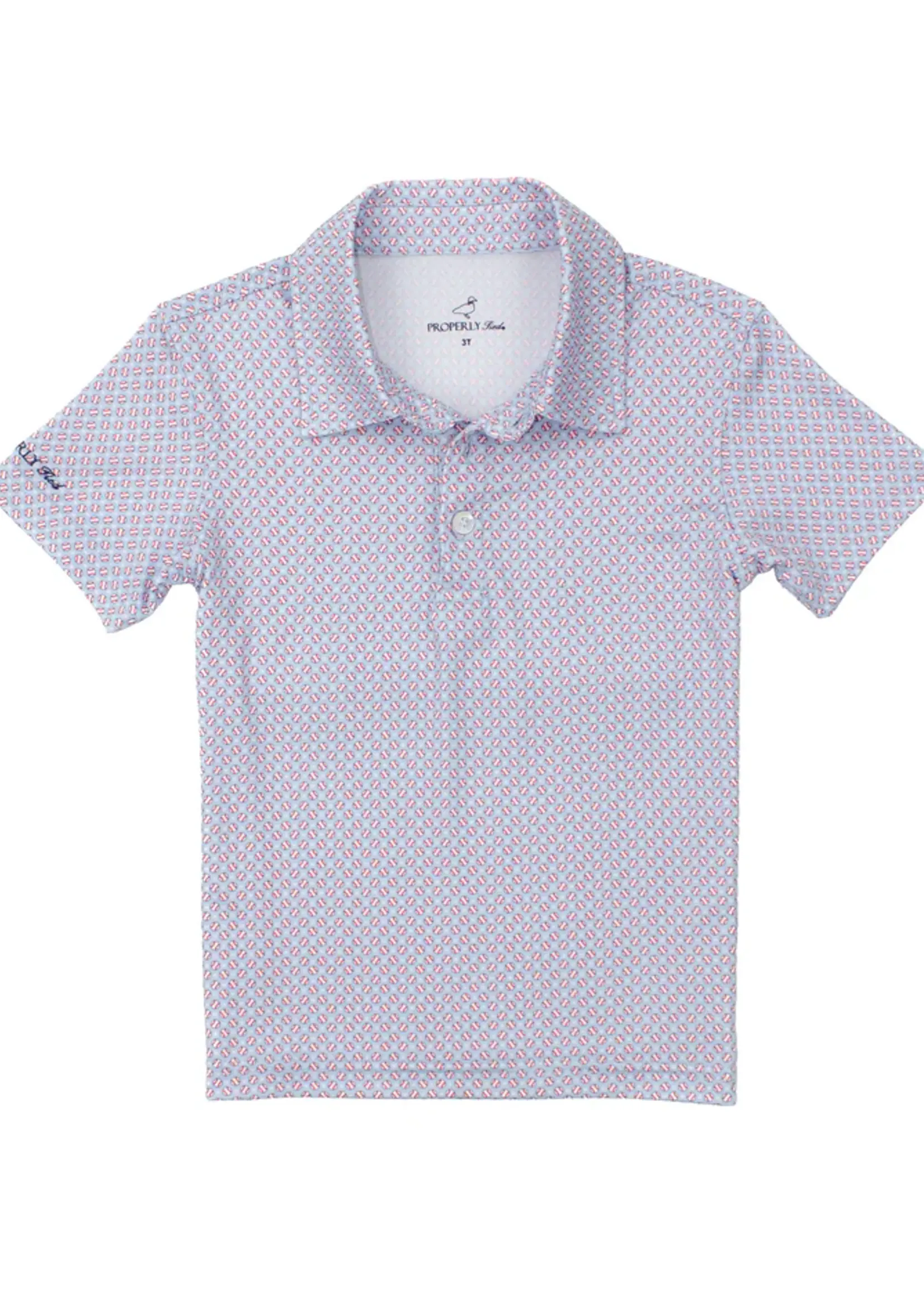 Properly Tied Boys Inlet Polo