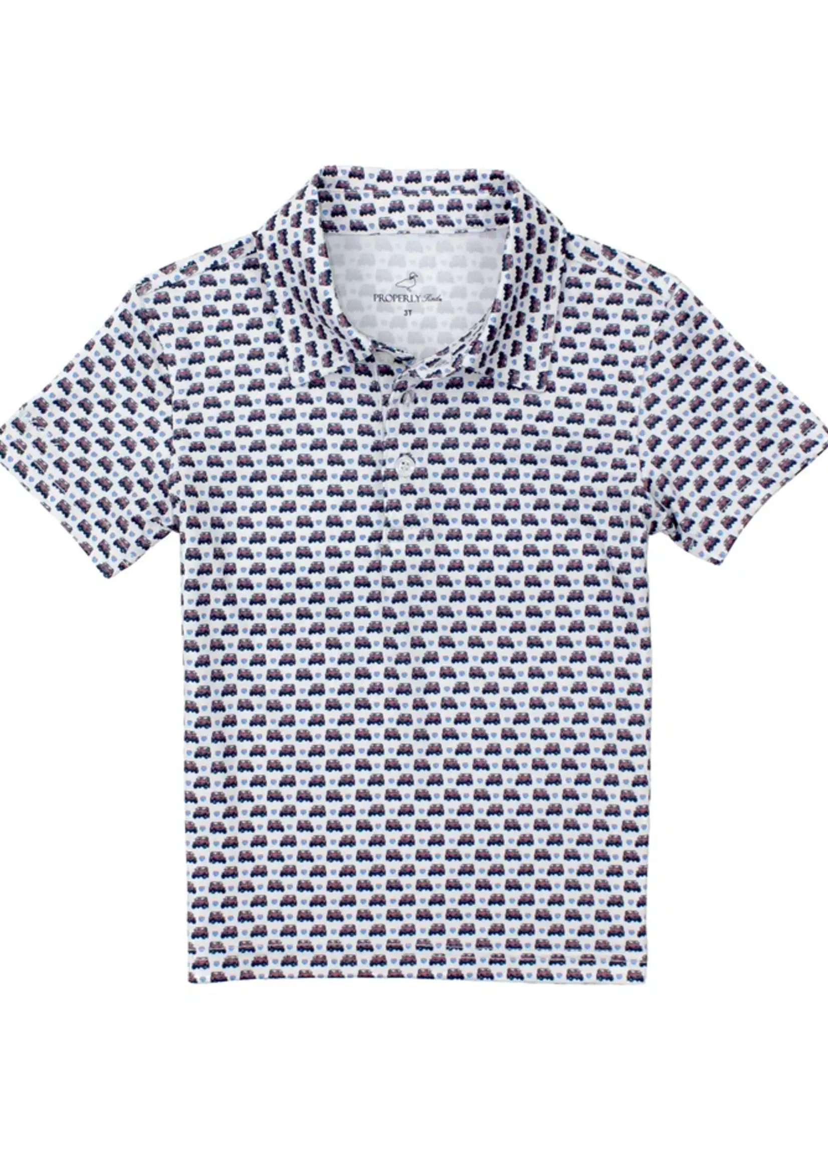 Properly Tied Boys Inlet Polo