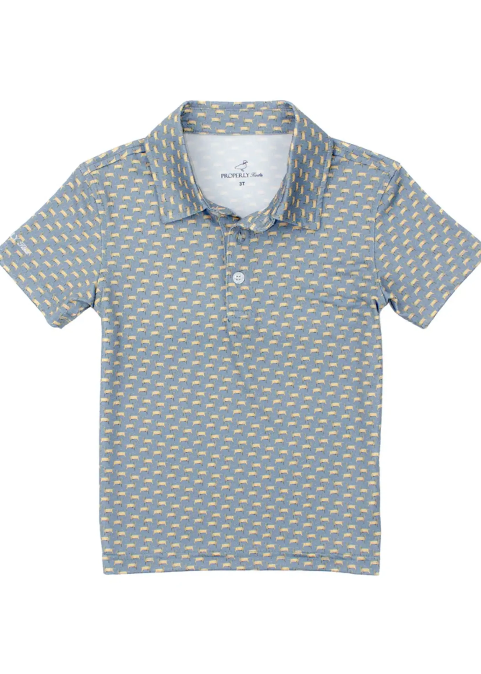 Properly Tied Boys Inlet Polo