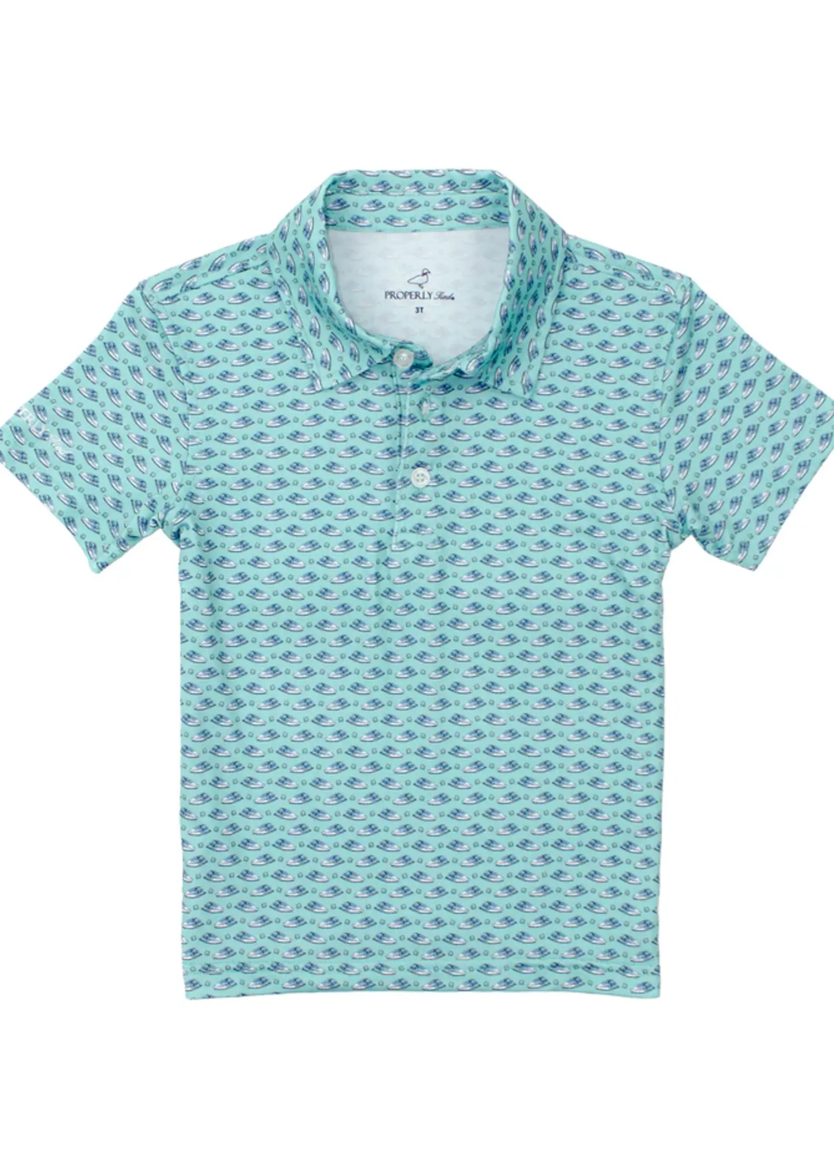 Properly Tied Boys Inlet Polo