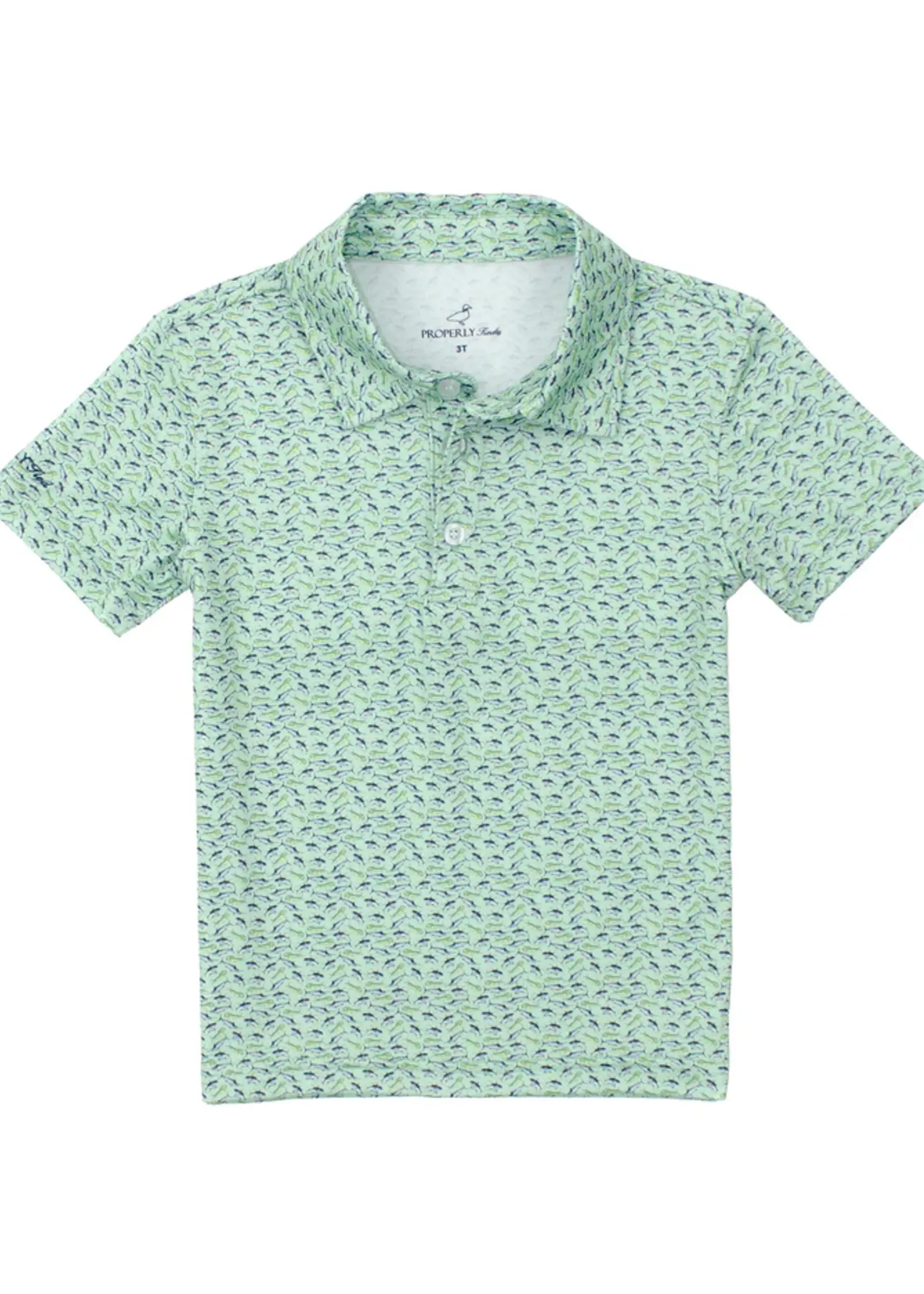 Properly Tied Boys Inlet Polo