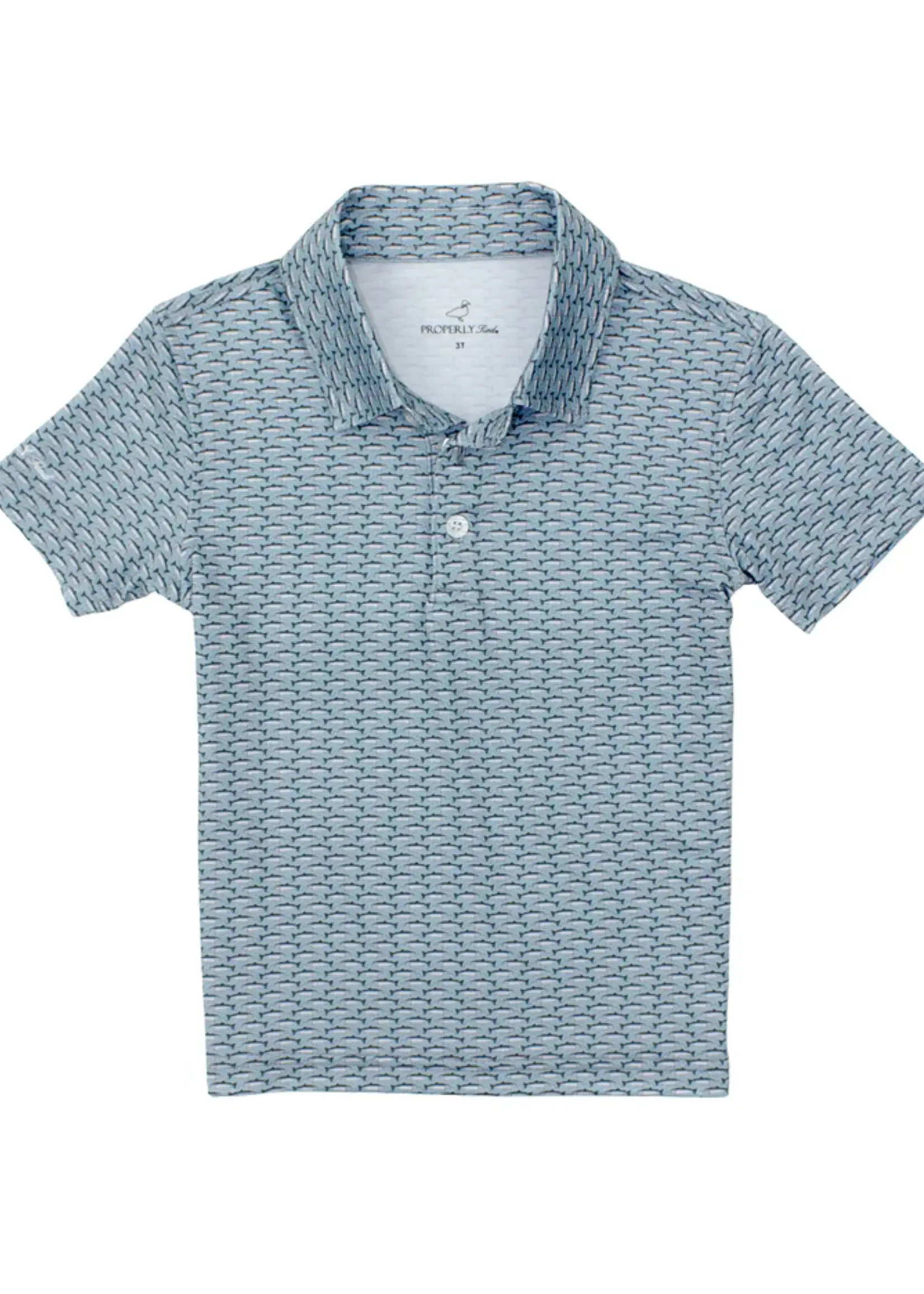 Properly Tied Boys Inlet Polo