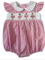 Lulu Bebe Rosie Smocked Ballet Bubble