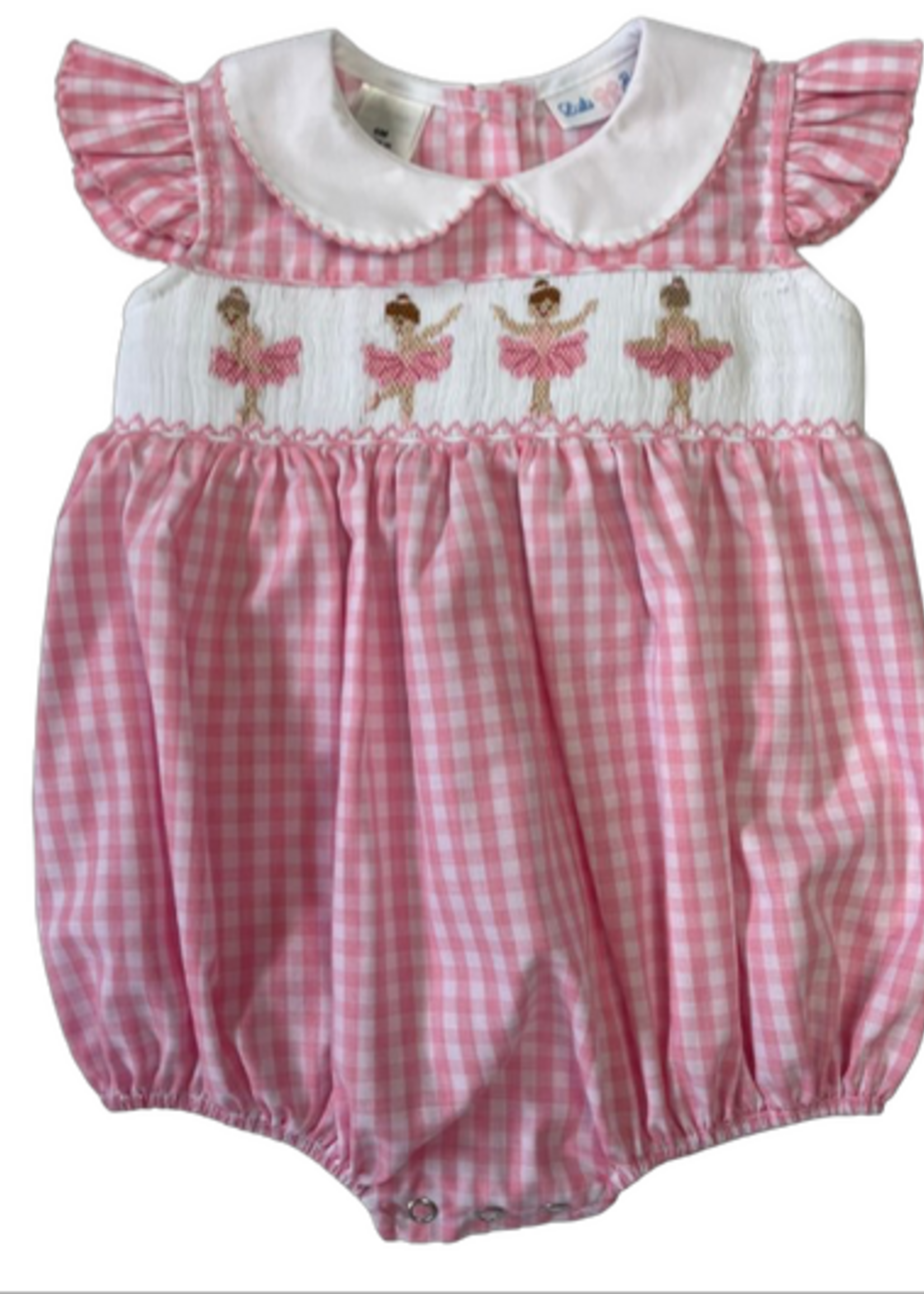Lulu Bebe Rosie Smocked Ballet Bubble