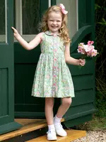 Rachel Riley Button-Front Dress