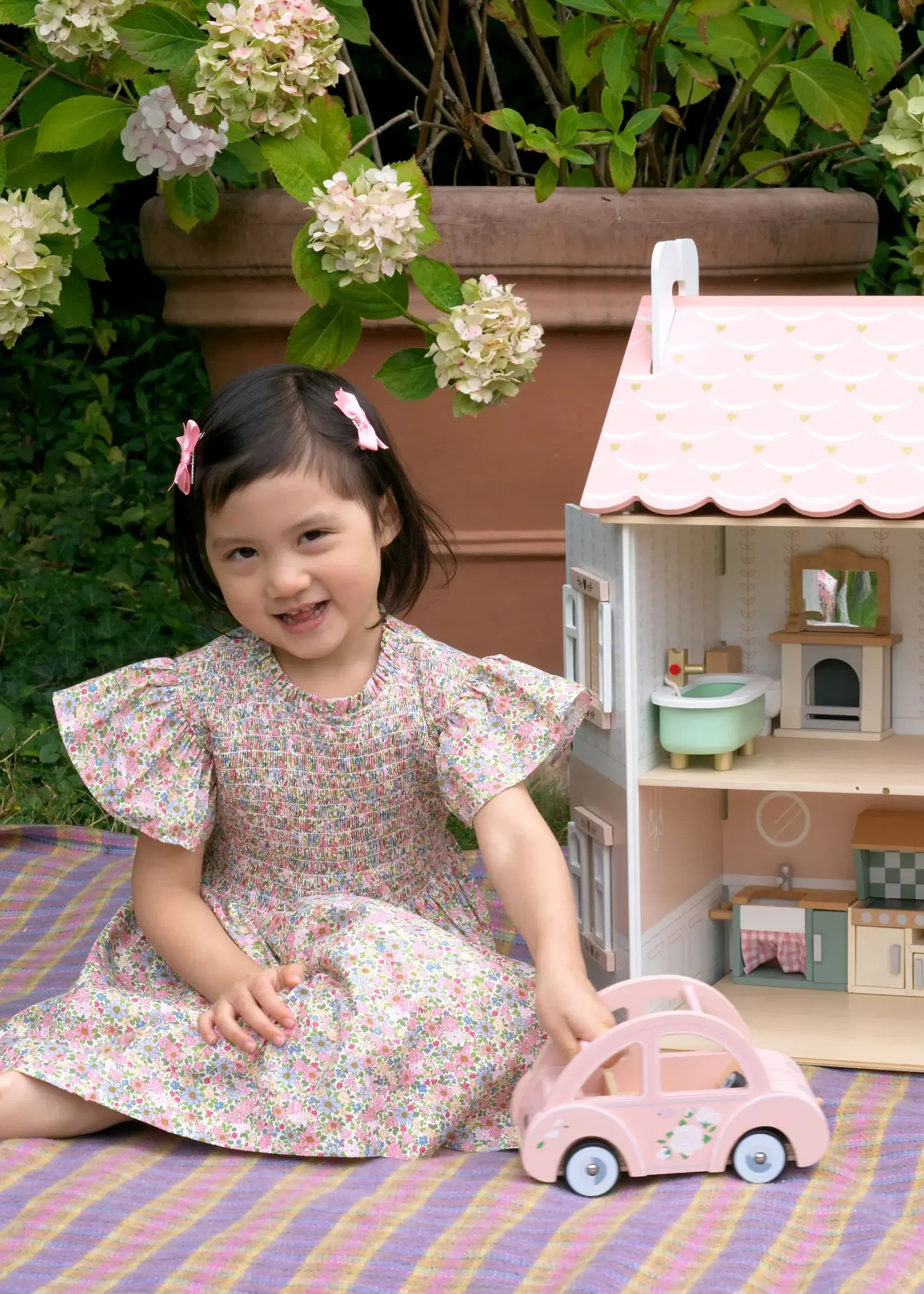 Rachel Riley Ruched Dress