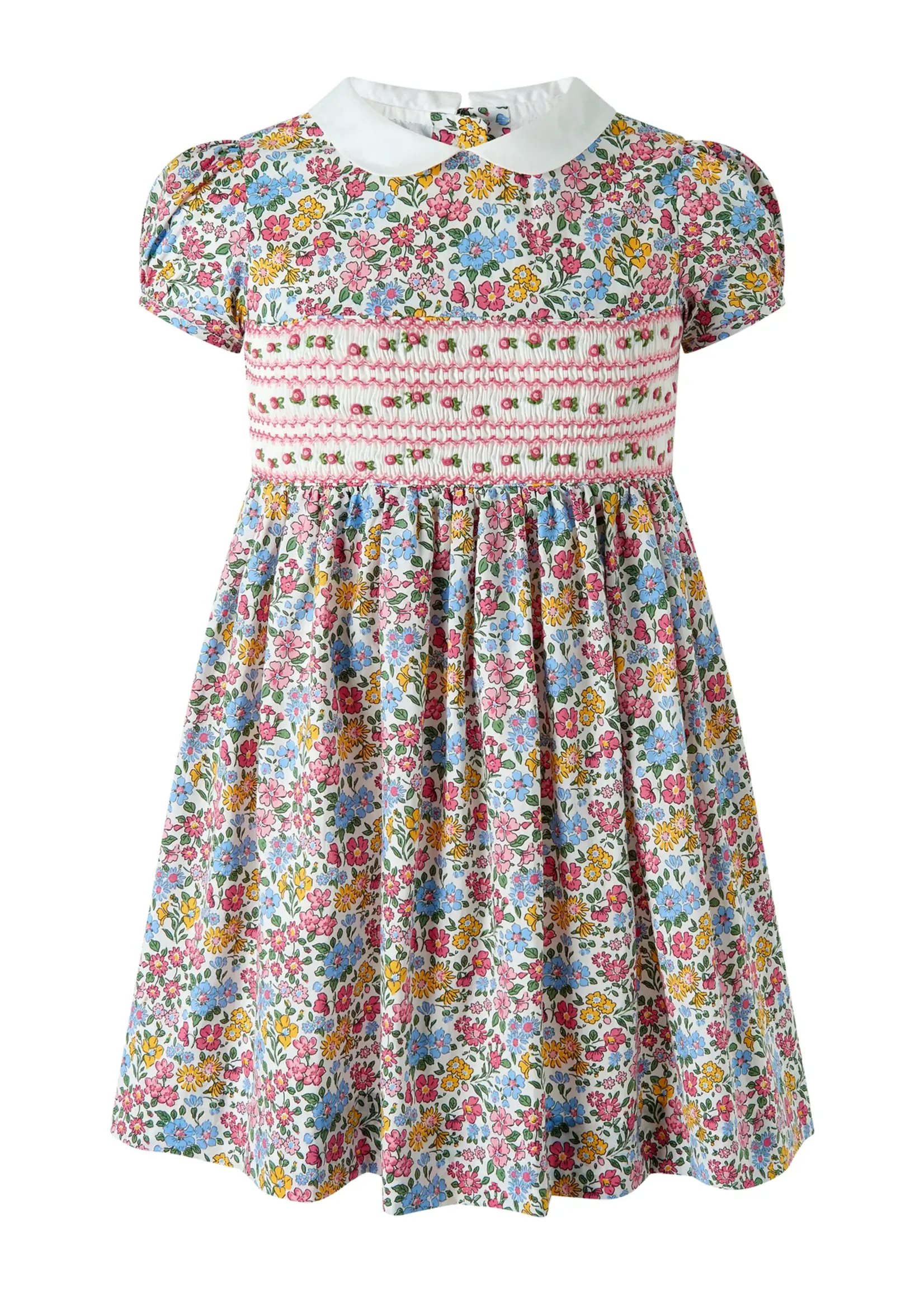 Rachel Riley Smocked Dress