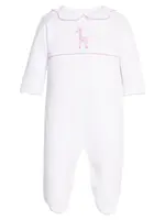 Little English Crochet Footie