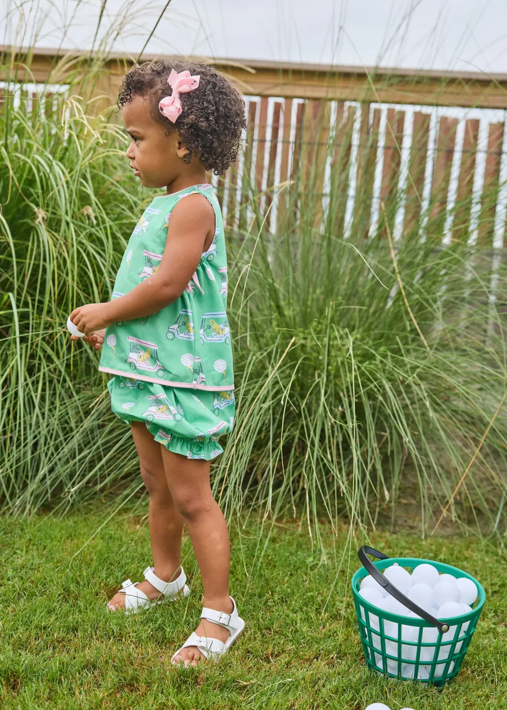 Little English Lily Bloomer Set