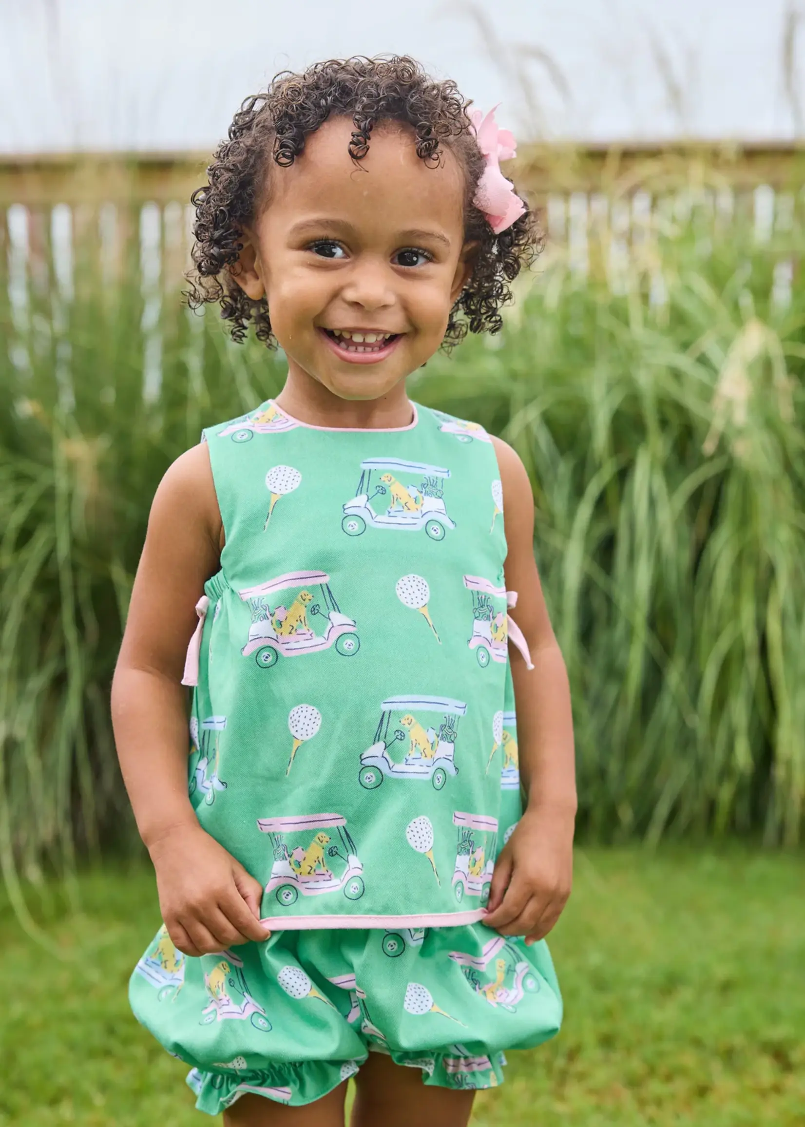 Little English Lily Bloomer Set