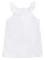 Little English Ruffled Tank