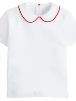 Little English Piped Peter Pan Short Sleeve