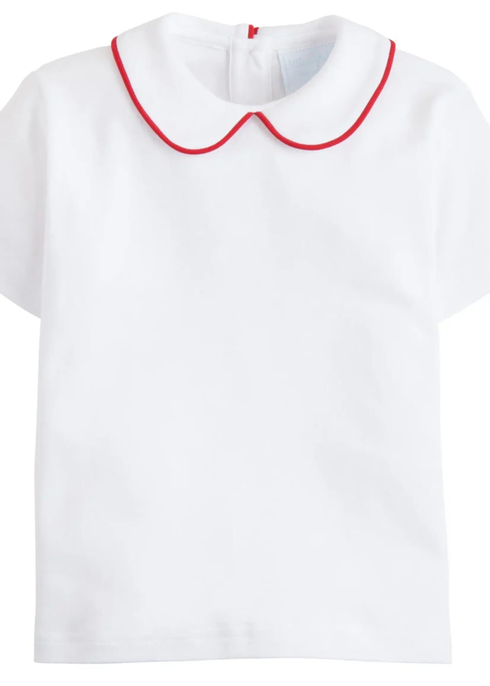 Little English Piped Peter Pan Short Sleeve