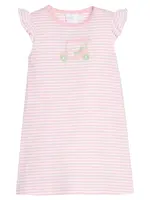 Little English Applique Tilly Dress