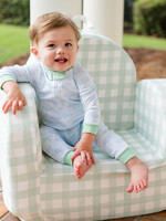 James and Lottie Boy One Piece Zip Up Jammies