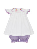 Petit Bebe BALLERINAS Bishop Bloomer Set
