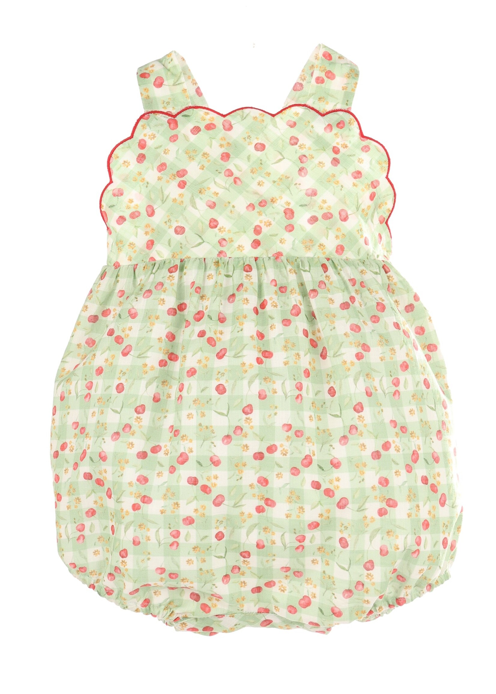 Sophie & Lucas Cheeky Cherries Sunsuit
