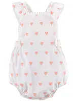 Sophie & Lucas Sweetheart Broderie Sunsuit