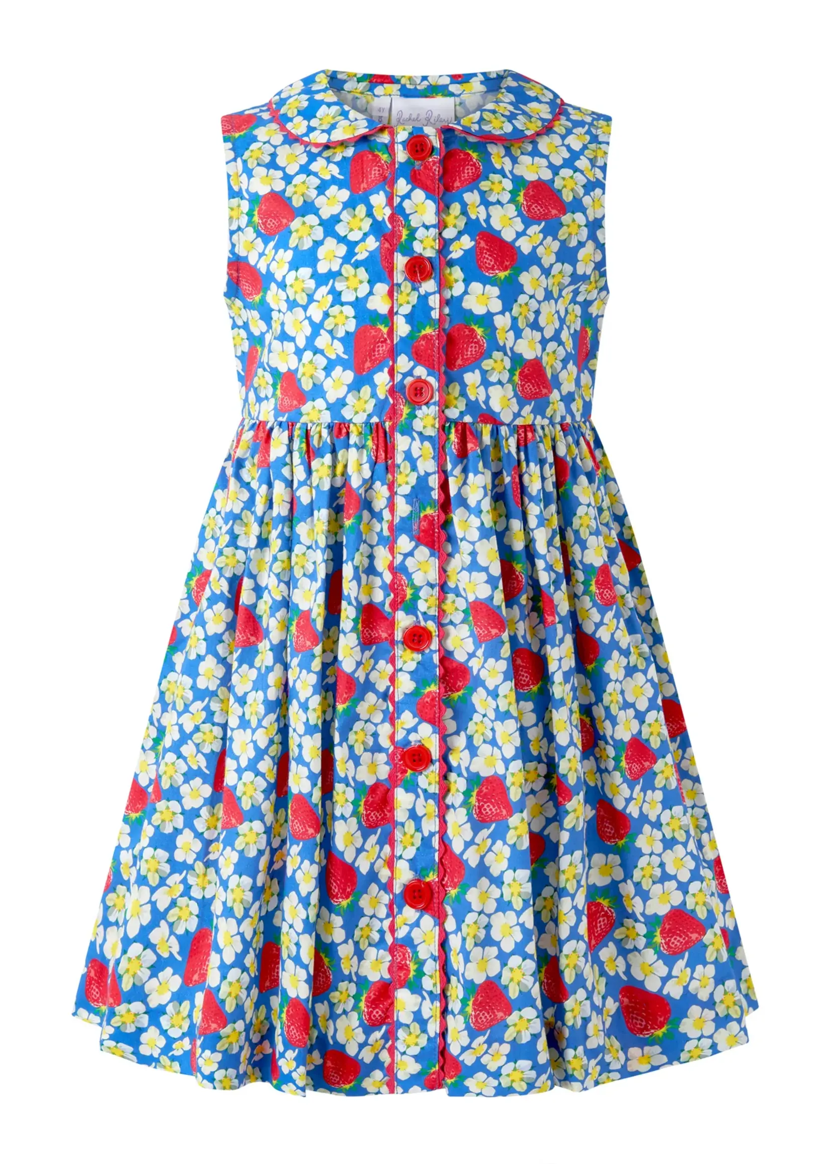 Rachel Riley Button-Front Dress