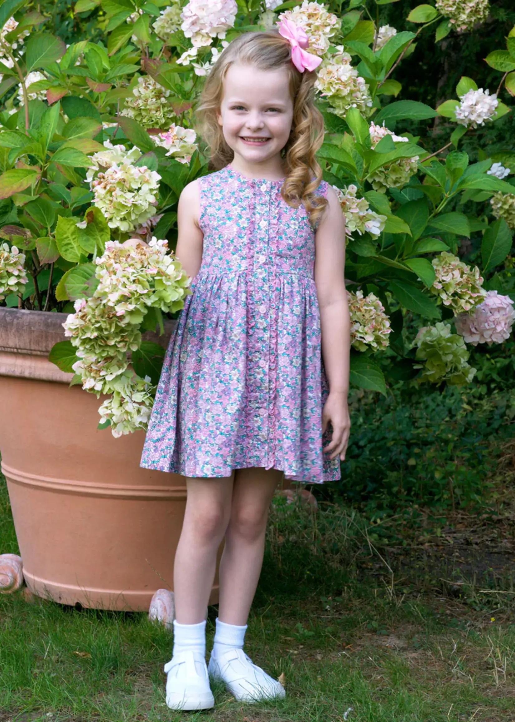 Rachel Riley Button-Front Dress