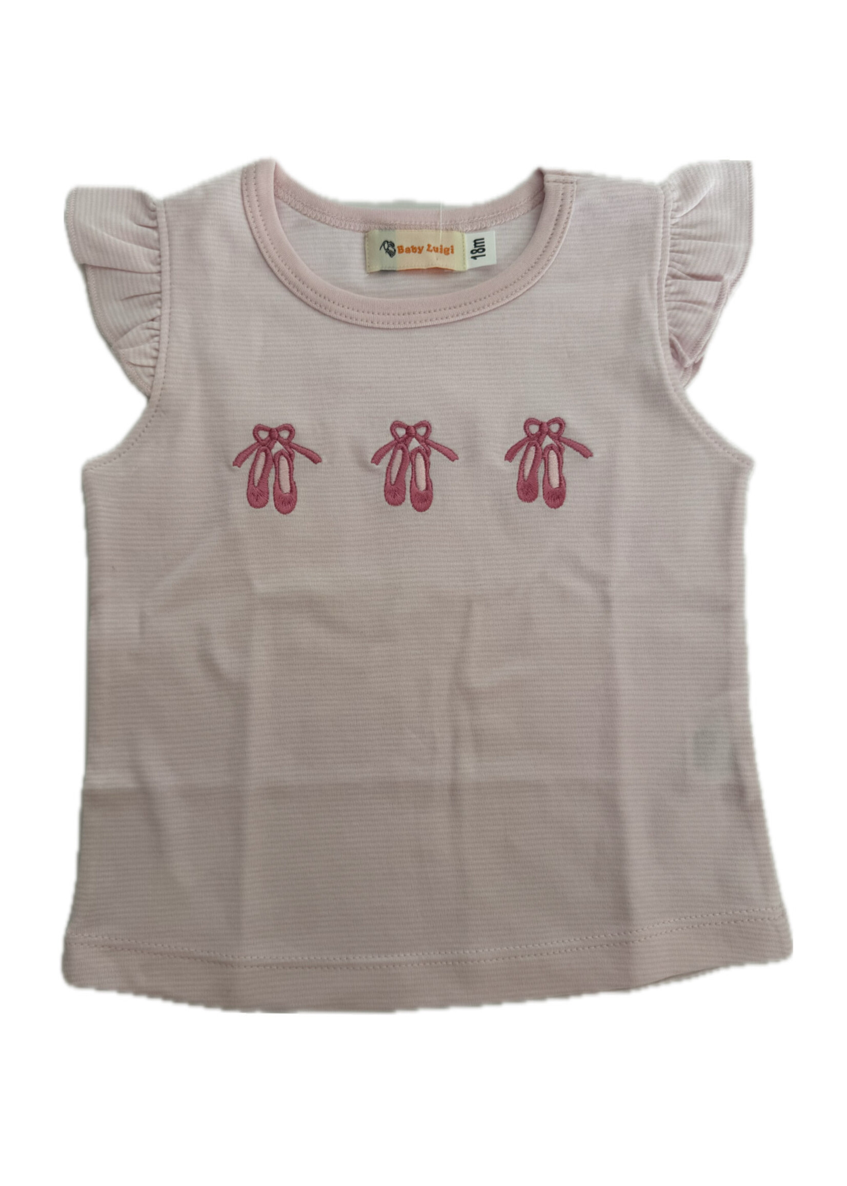 Luigi Kids Girls S/S Ballet Slippers