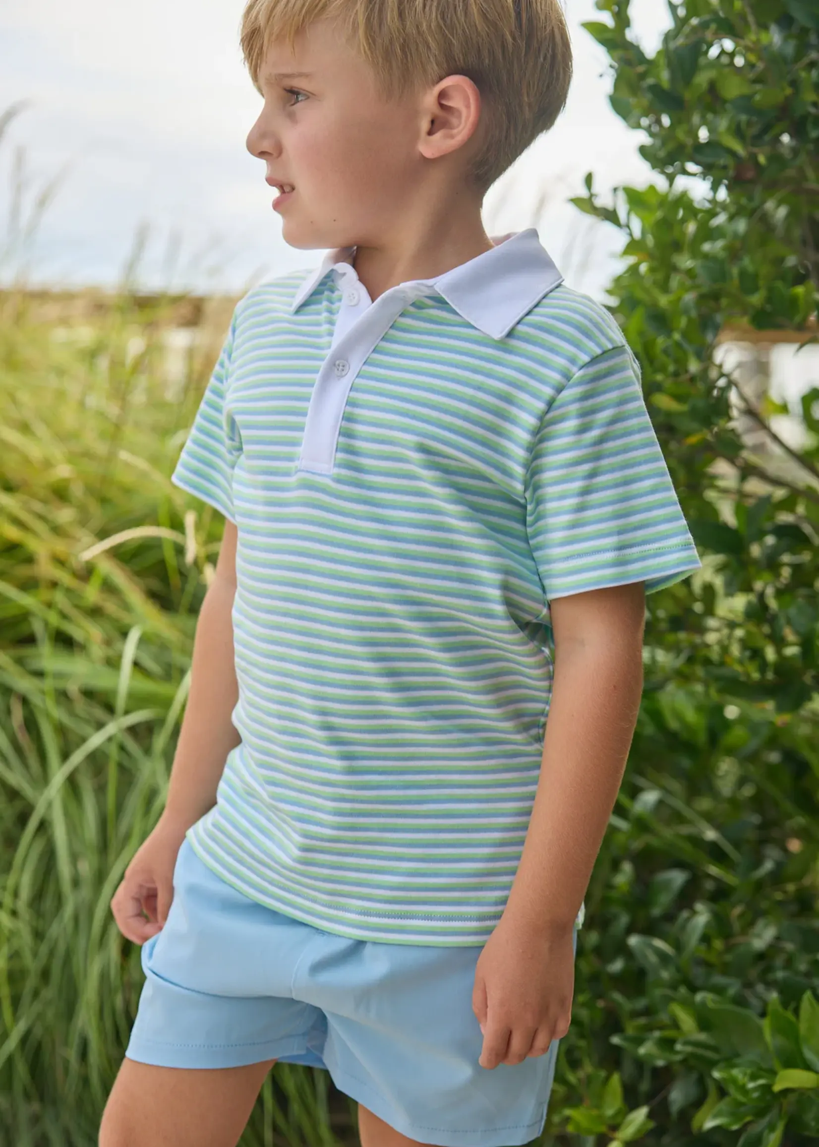 Little English Short Sleeve Polo