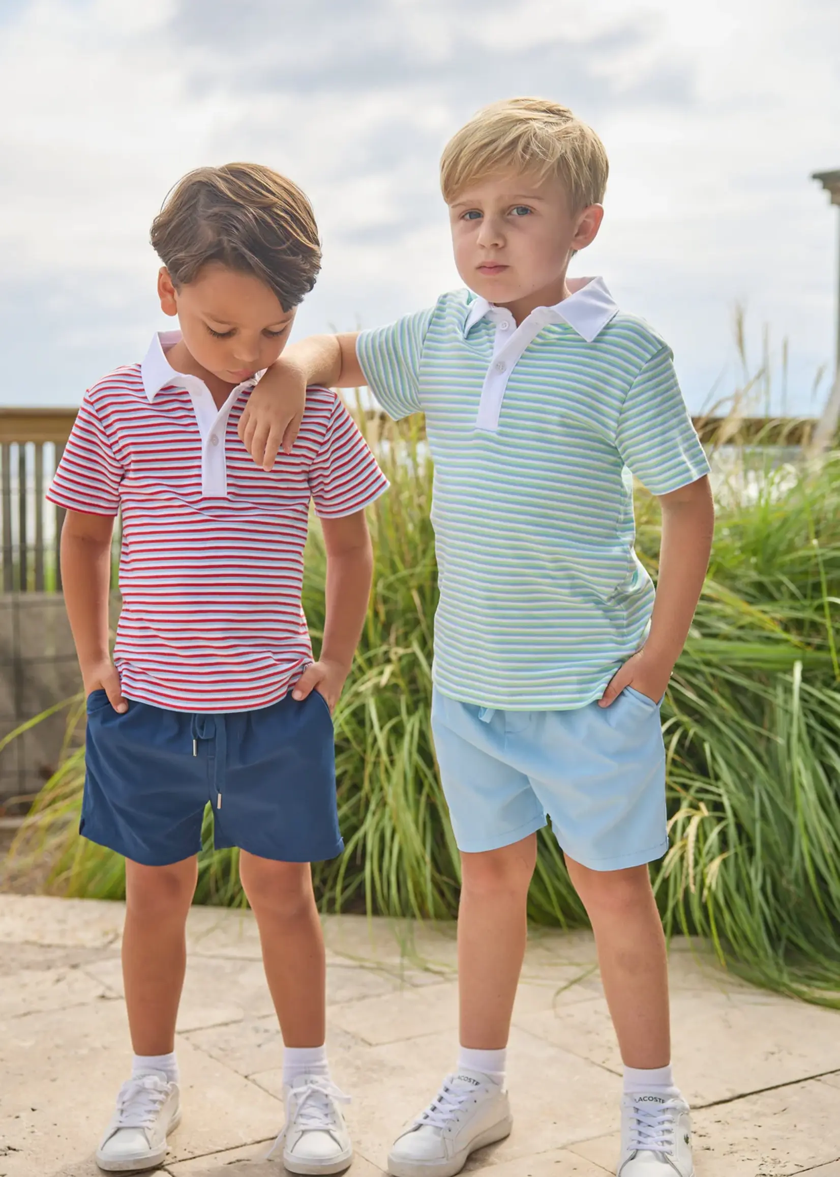 Little English Short Sleeve Polo