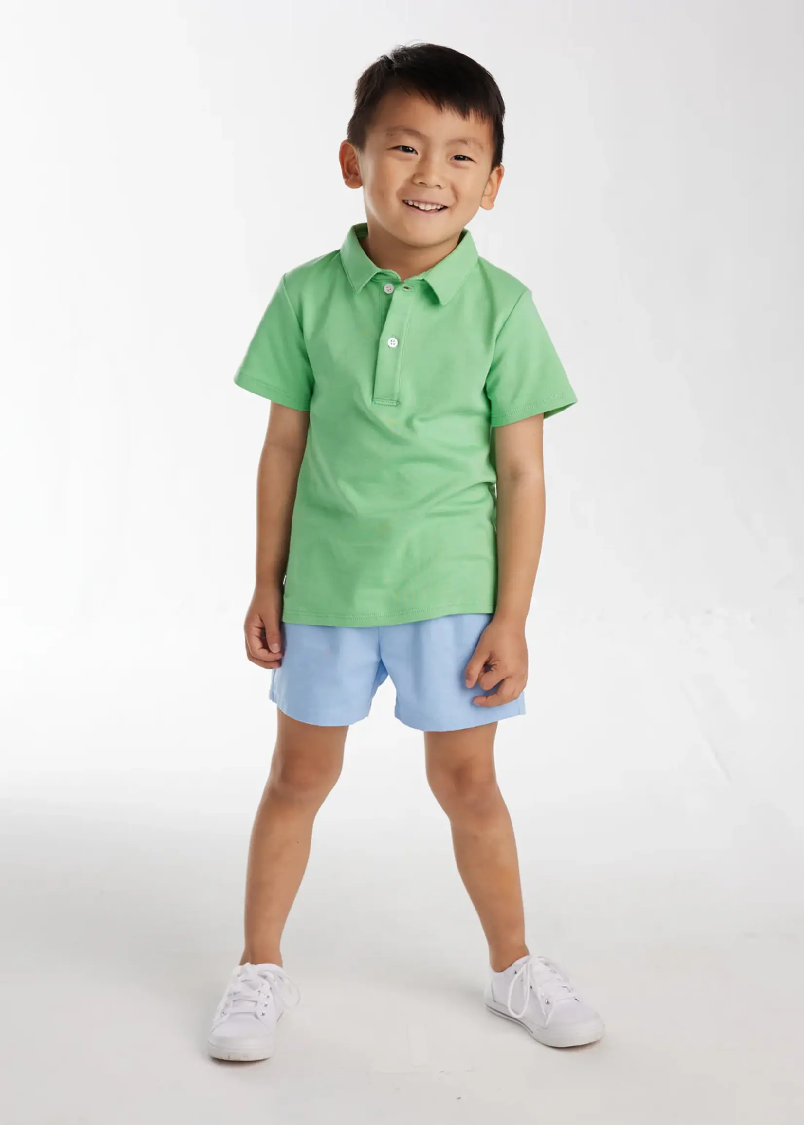 Little English Short Sleeve Polo