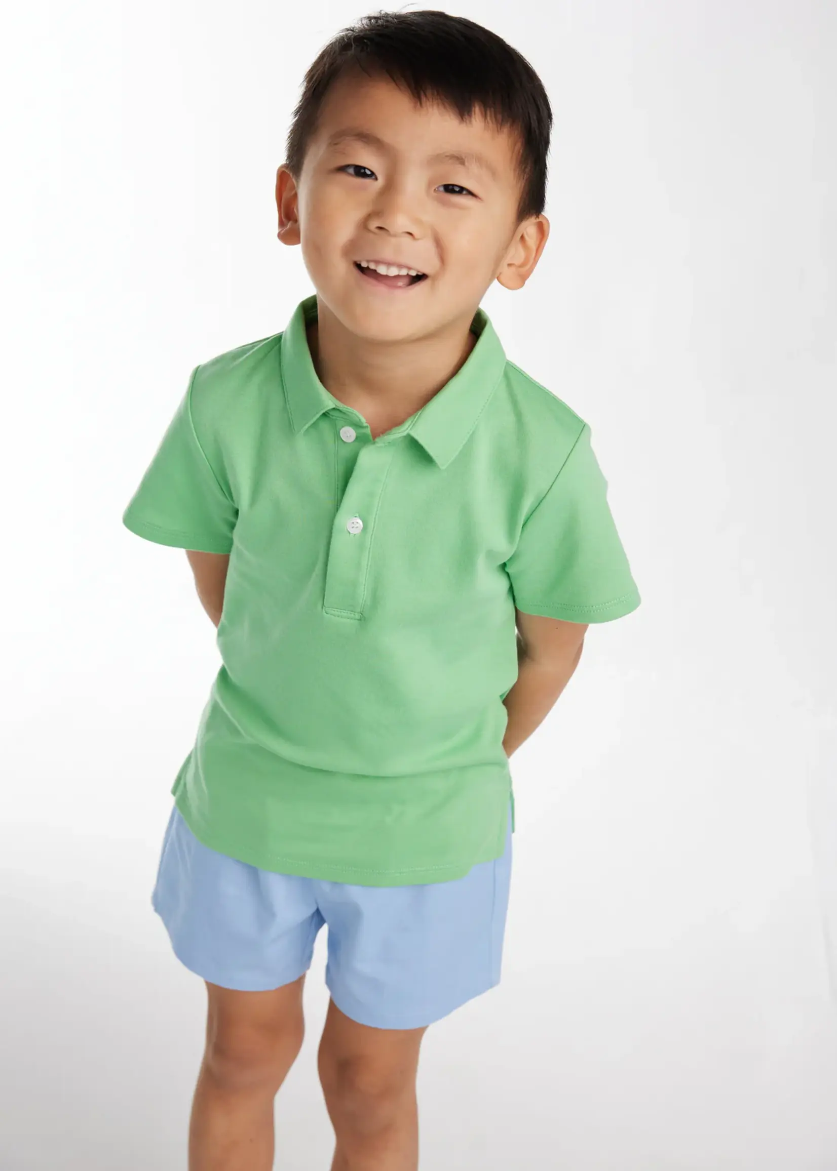 Little English Short Sleeve Polo