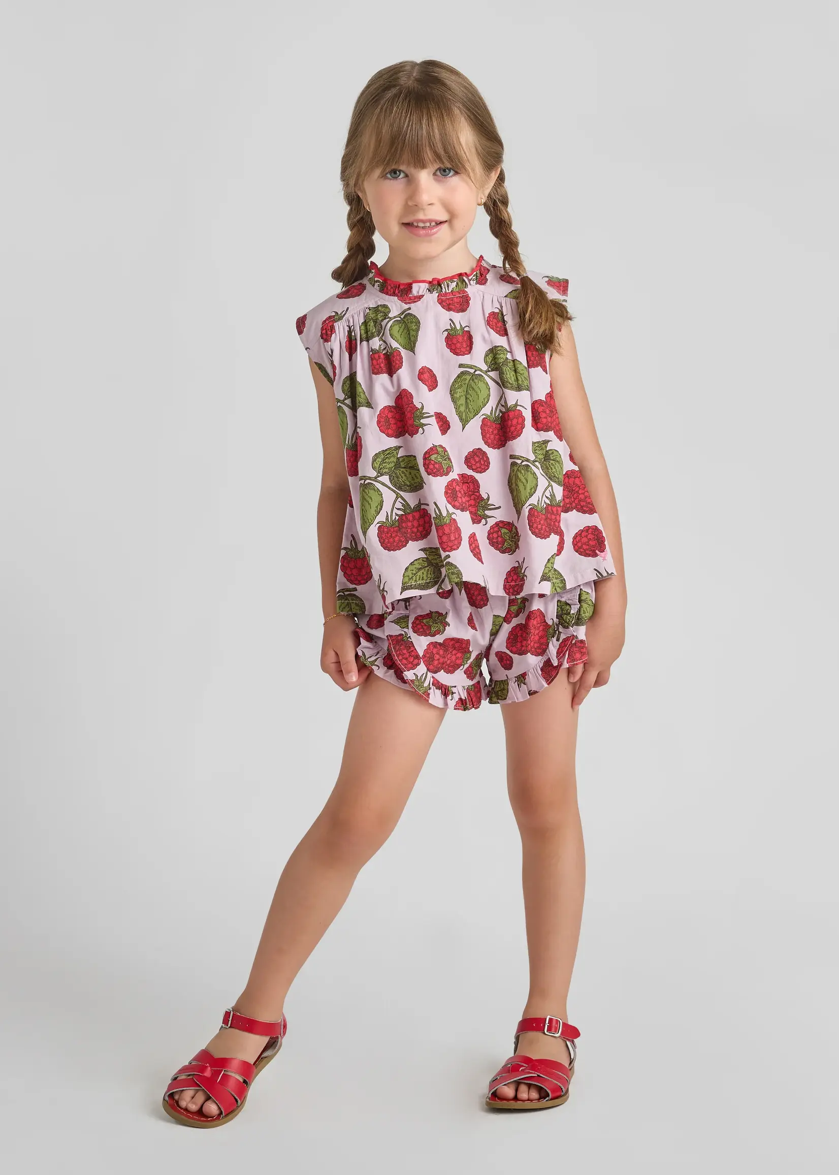 Pink Chicken Girls Millie Ruffle Short