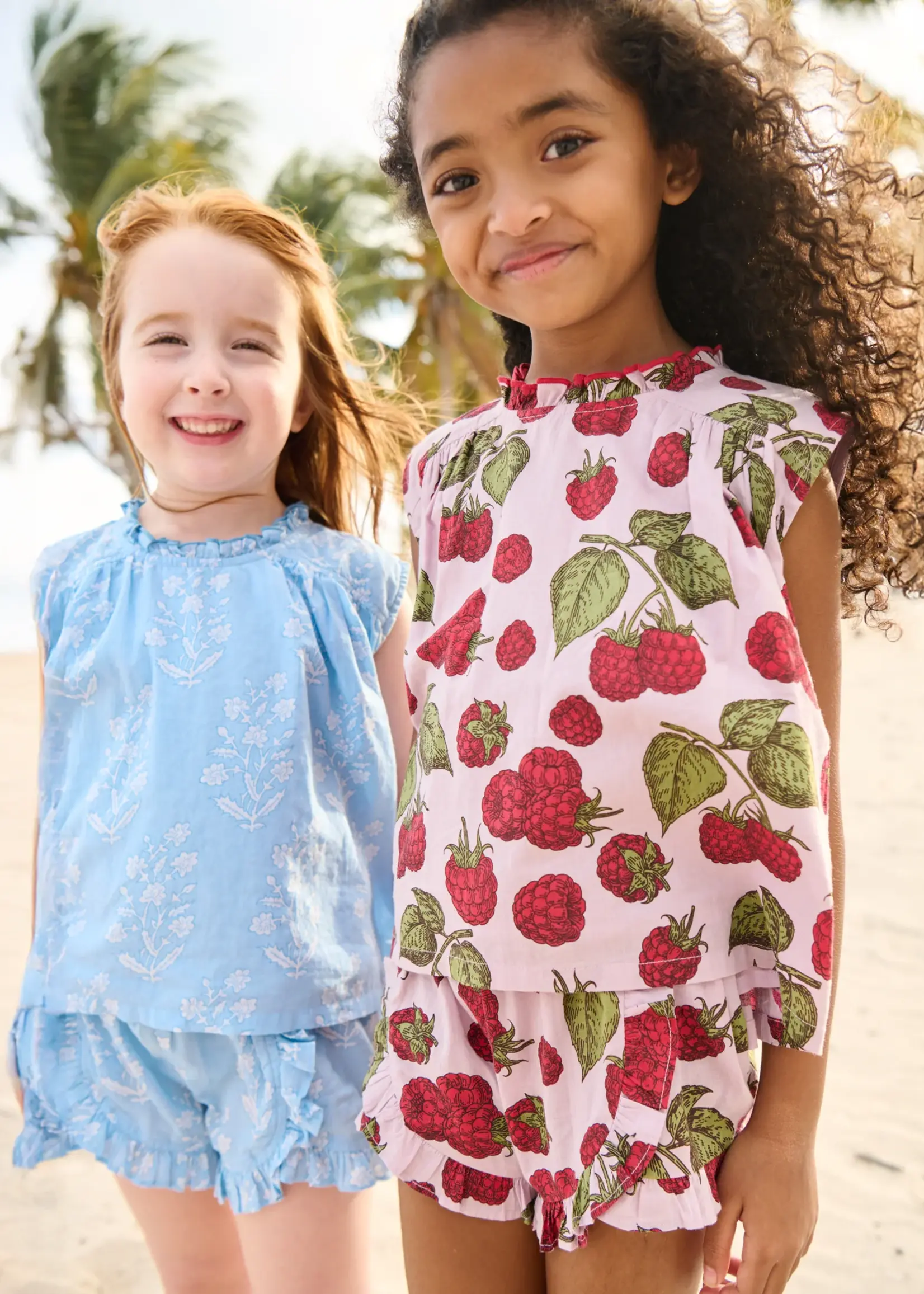 Pink Chicken Girls Millie Ruffle Short