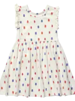 Pink Chicken Sunny Ruffle Dress