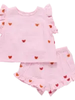 Pink Chicken Girls Roey 2-PC Set