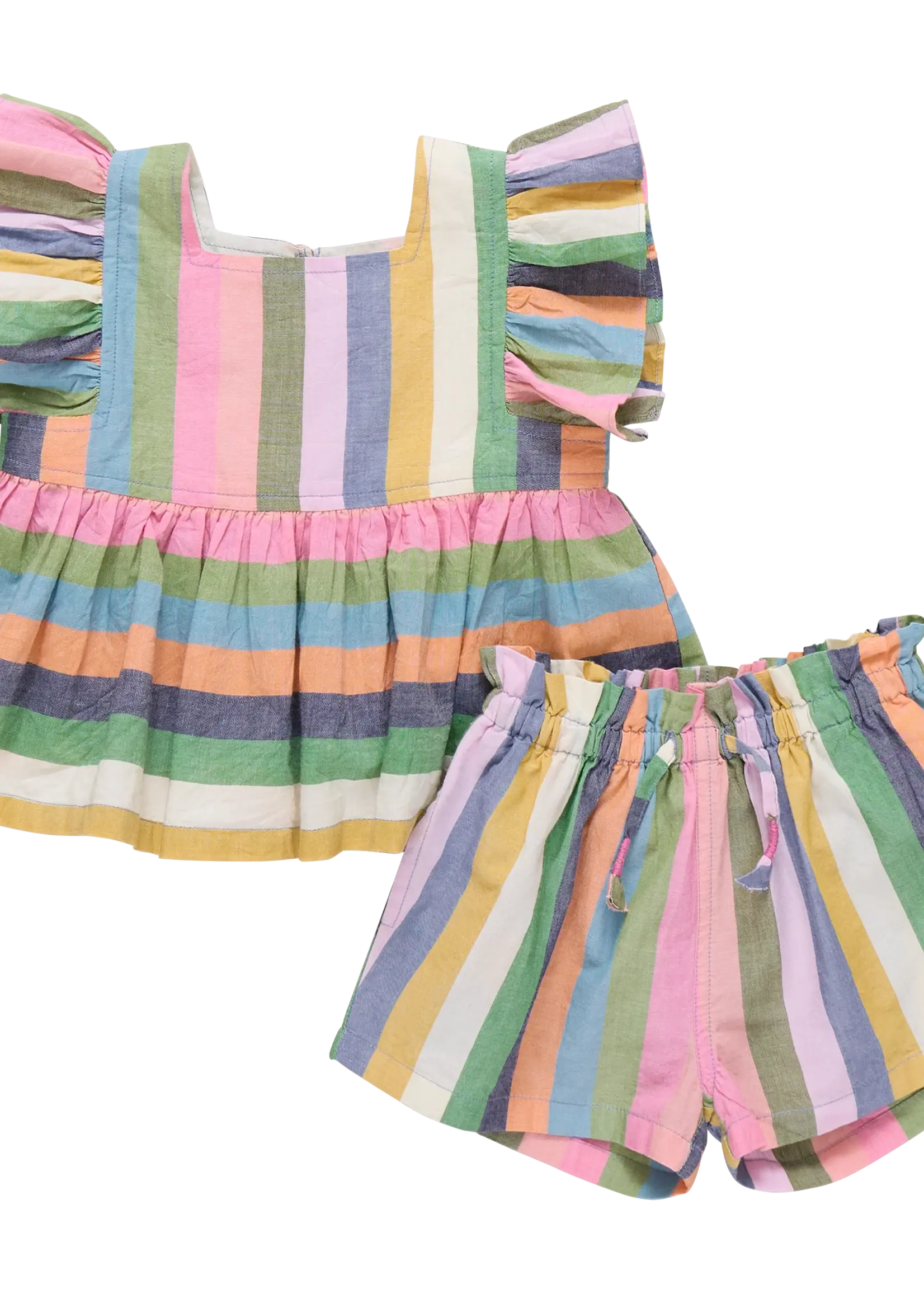 Pink Chicken Baby Girls Elsie 2-PC Set