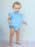 Pink Chicken Baby Girls Harper Bubble