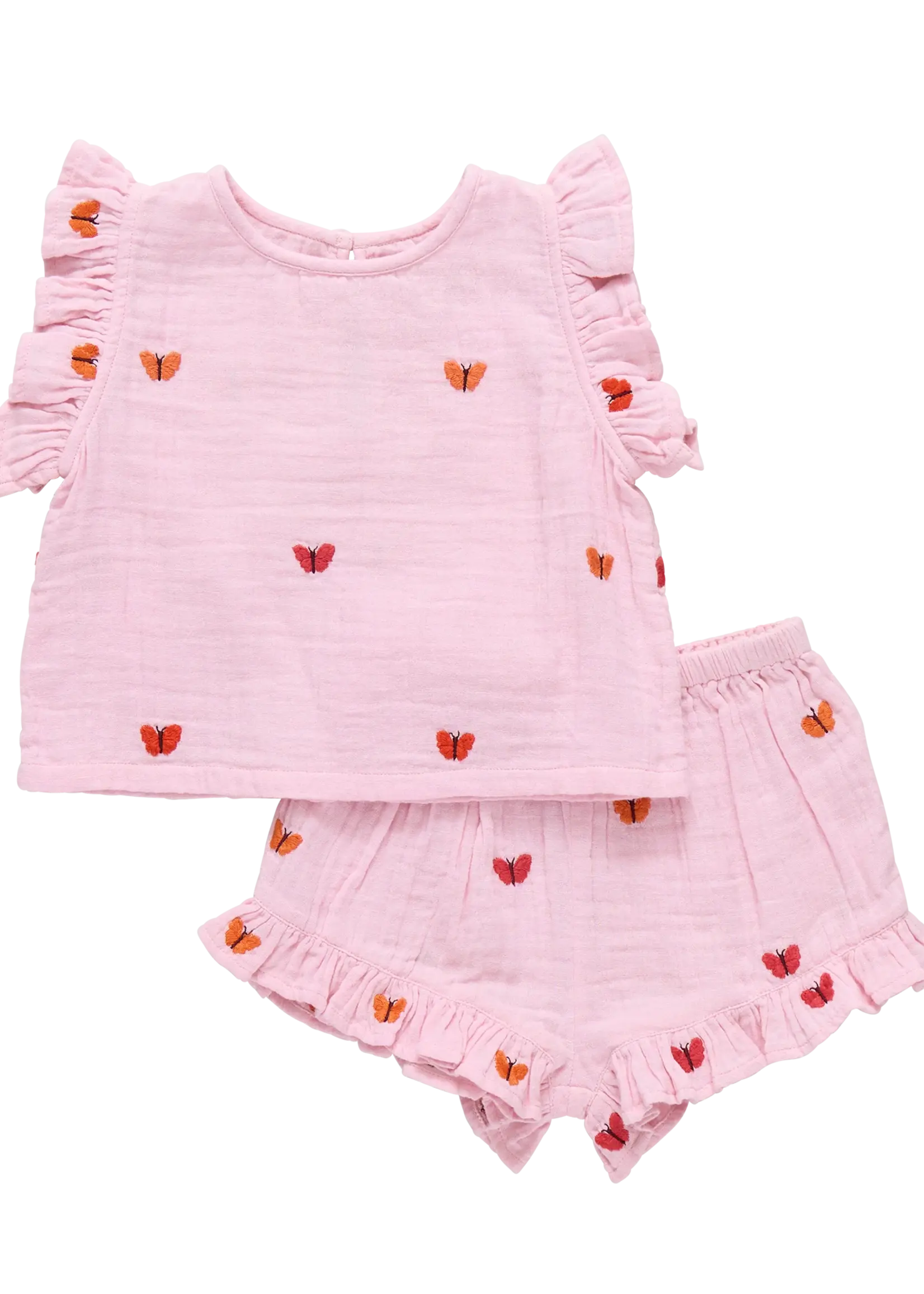 Pink Chicken Baby Girls Roey 2-PC Set