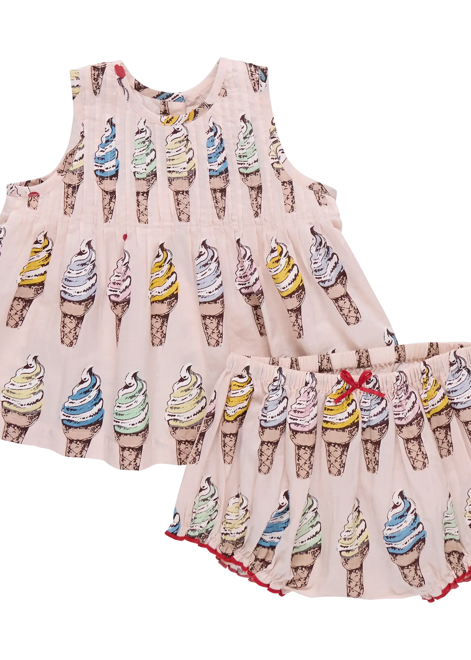 Pink Chicken Baby Girls Jaipur 2-PC Set