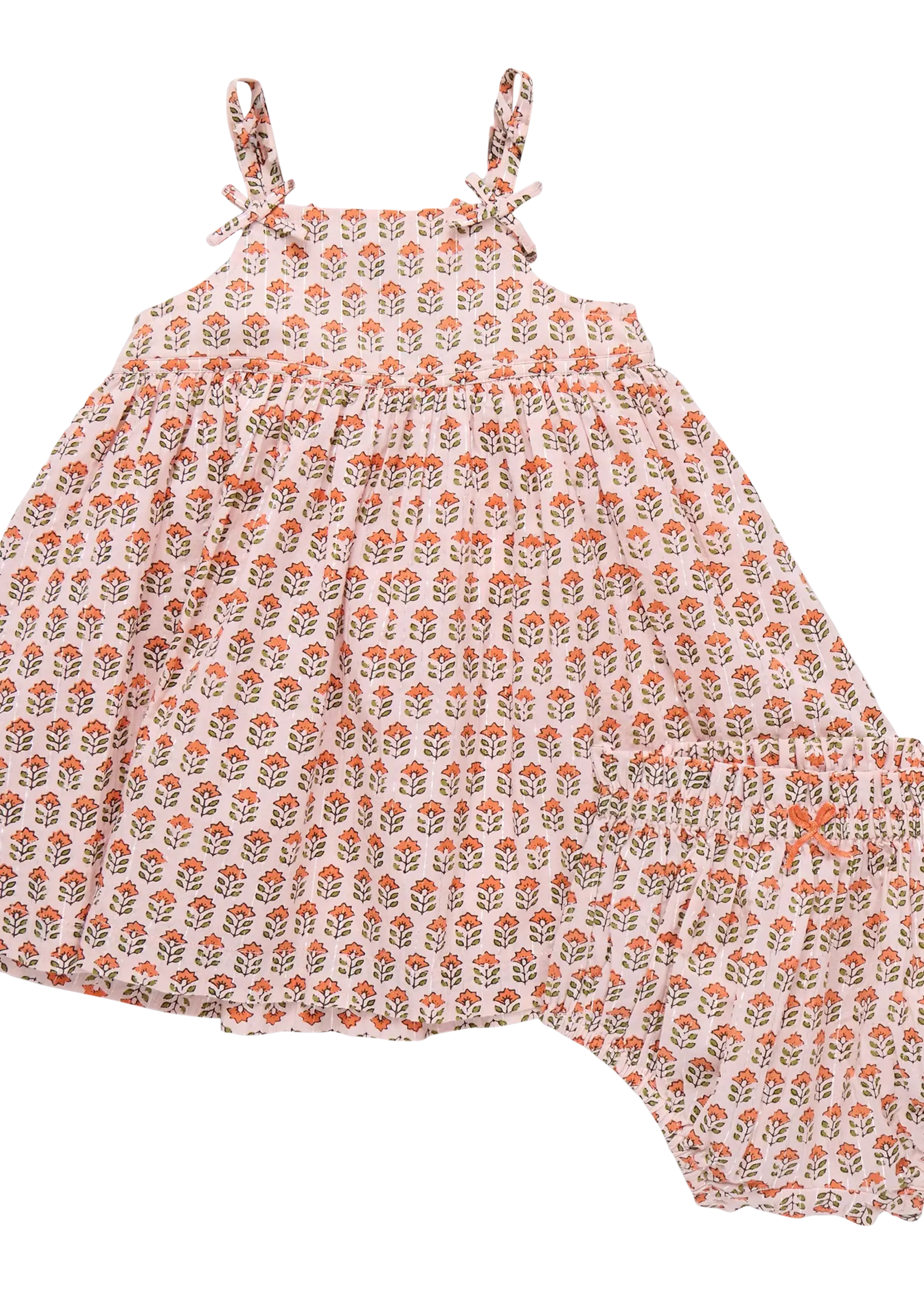 Pink Chicken Baby Girls Tia Dress Set